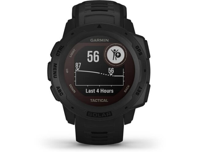 Seikluskell Garmin Instinct Solar nutikell Tactical Black