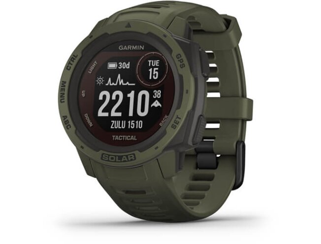 Seikluskell Garmin Instinct Solar nutikell Tactical Moss