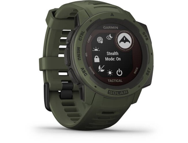Seikluskell Garmin Instinct Solar nutikell Tactical Moss