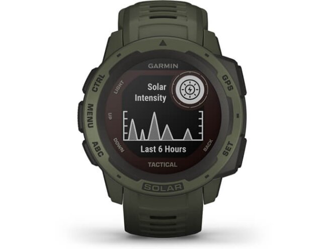 Seikluskell Garmin Instinct Solar nutikell Tactical Moss