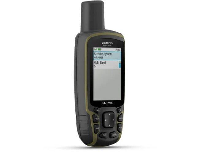 K&auml;si GPS Garmin GPSMAP 65s GPSMAP 65s + Regio Topo m&auml;lukaart
