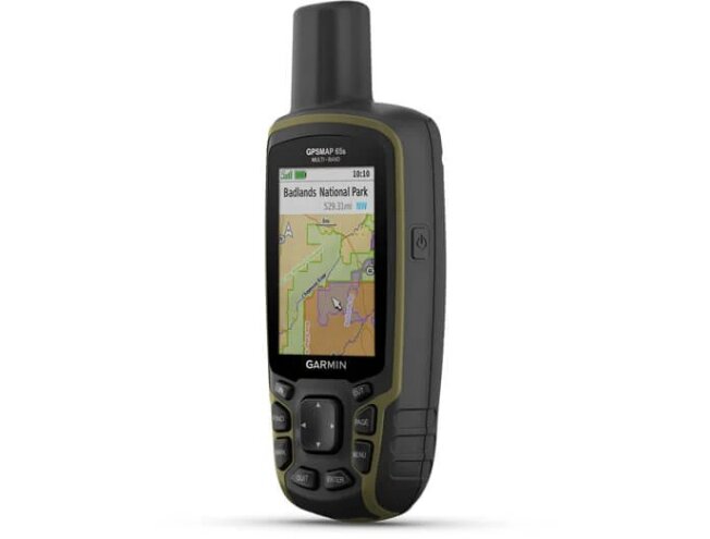 K&auml;si GPS Garmin GPSMAP 65s GPSMAP 65s + Regio Teed m&auml;lukaart