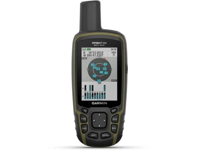 K&auml;si GPS Garmin GPSMAP 65s GPSMAP 65s + Regio Teed m&auml;lukaart