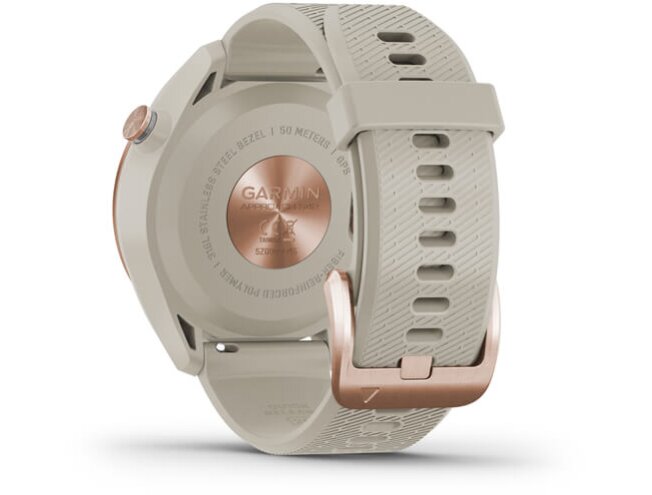 Golfikell Garmin Approach S42 rosegold/beež
