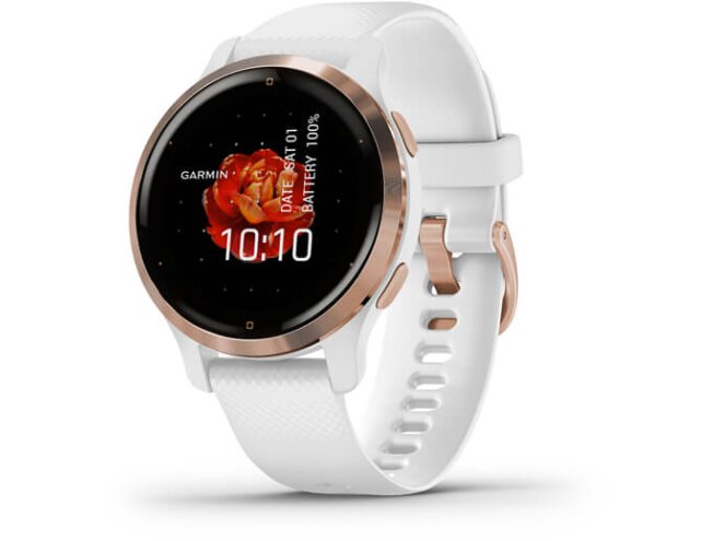 Nutikell Garmin VENU 2S White/Rose Gold