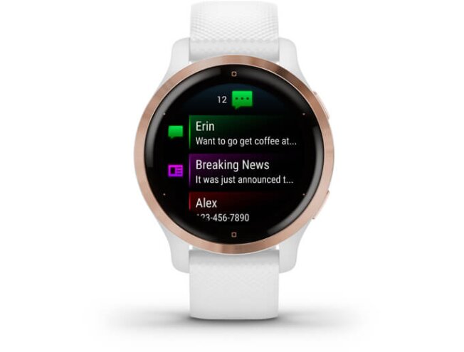 Nutikell Garmin VENU 2S White/Rose Gold