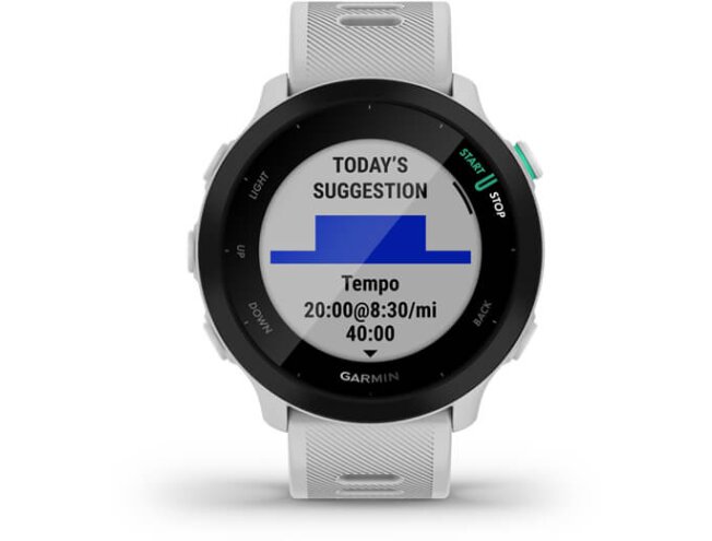 Spordikell Garmin Forerunner 55 valge