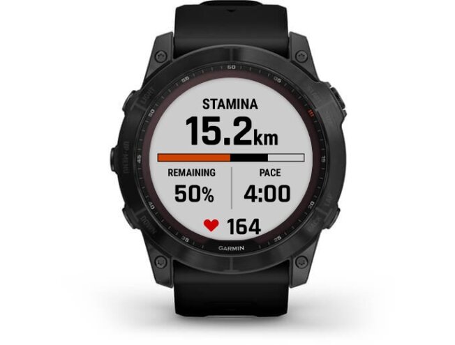 Spordikell Garmin fenix 7X Sapphire Solar - Black DLC Ti Black Band