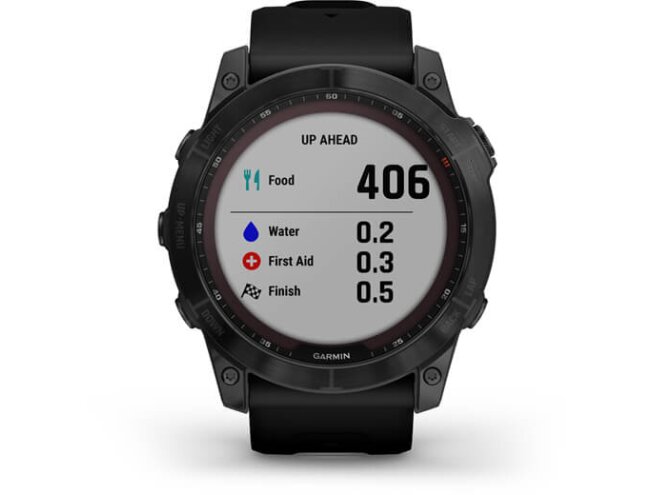 Spordikell Garmin fenix 7X Sapphire Solar - Black DLC Ti Black Band