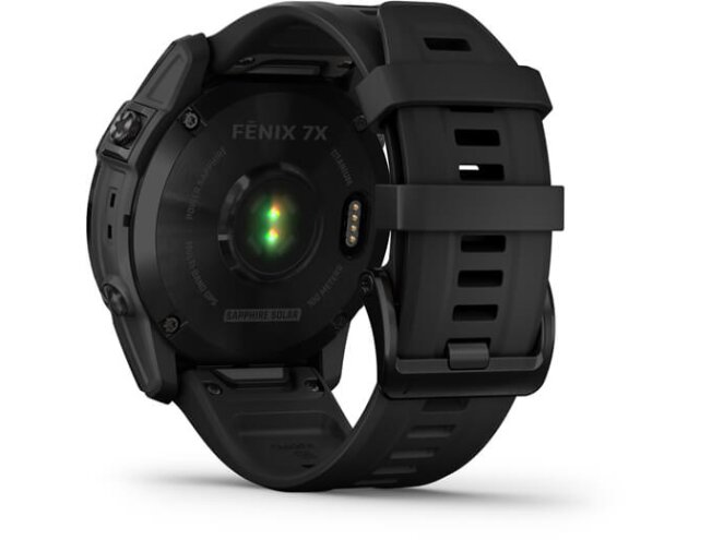 Spordikell Garmin fenix 7X Sapphire Solar - Black DLC Ti Black Band
