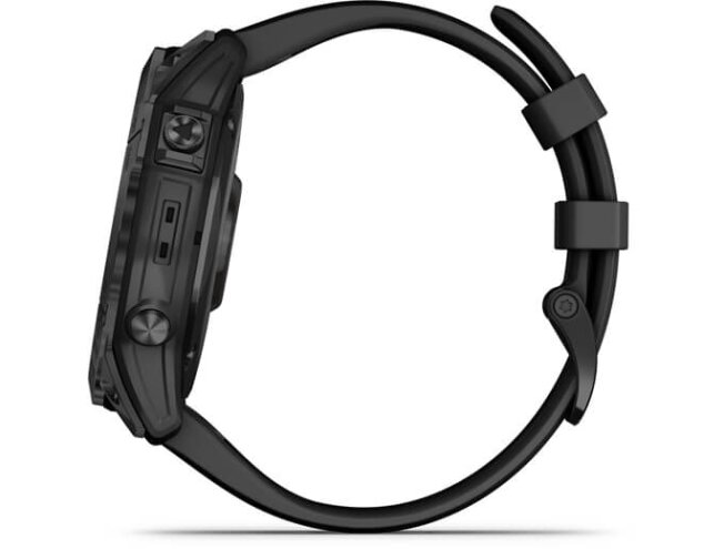 Spordikell Garmin fenix 7X Sapphire Solar - Black DLC Ti Black Band
