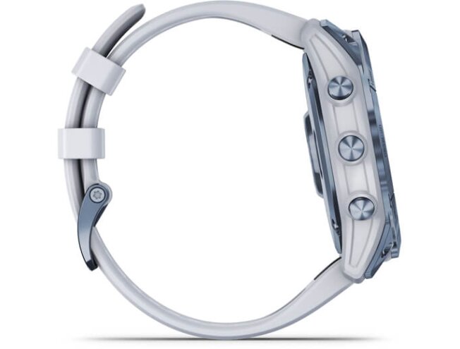 Spordikell Garmin fenix 7X Sapphire Solar - Mineral Blue DLC TI Whitestone Band