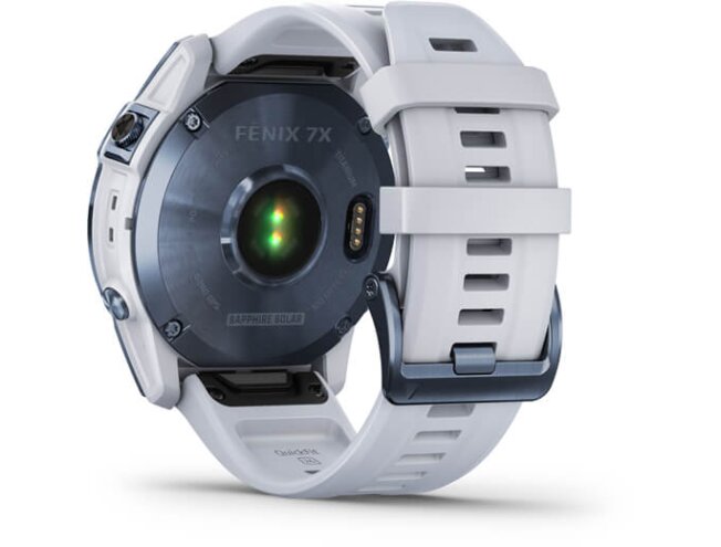 Spordikell Garmin fenix 7X Sapphire Solar - Mineral Blue DLC TI Whitestone Band