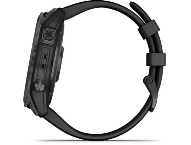 Spordikell Garmin fenix 7X Sapphire Solar - Carbon Gray DLC Ti Black Band