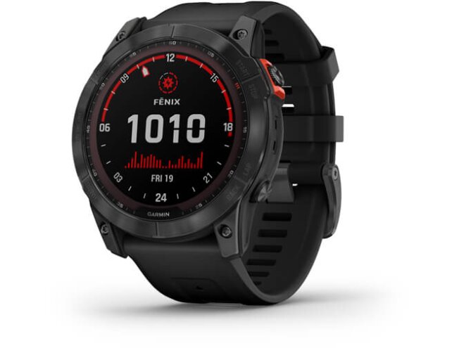 Spordikell Garmin fenix 7X Solar - Slate Gray Black Band