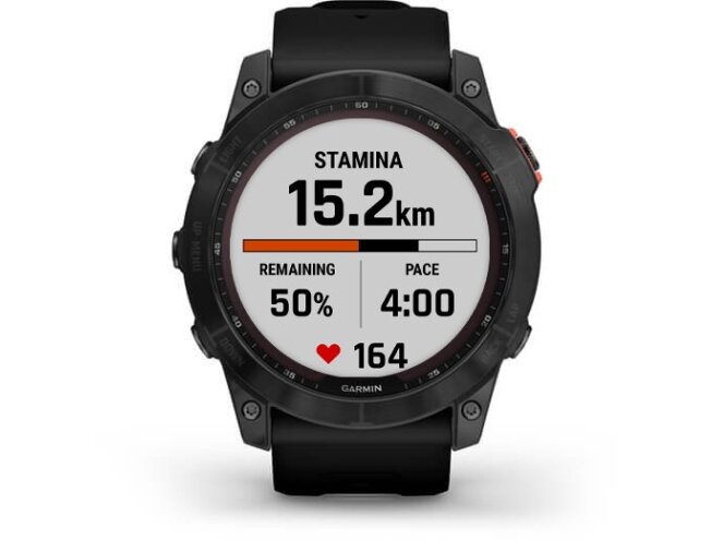 Spordikell Garmin fenix 7X Solar - Slate Gray Black Band
