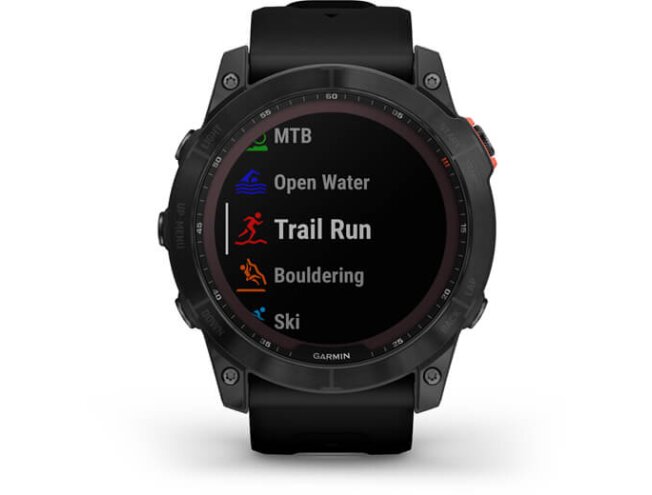 Spordikell Garmin fenix 7X Solar - Slate Gray Black Band