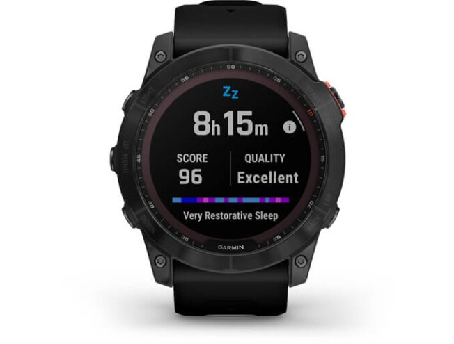 Spordikell Garmin fenix 7X Solar - Slate Gray Black Band
