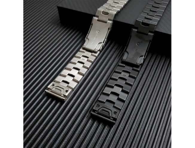 Kiirkinnitusega kellarihmad 26mm Titaanium - h&otilde;be