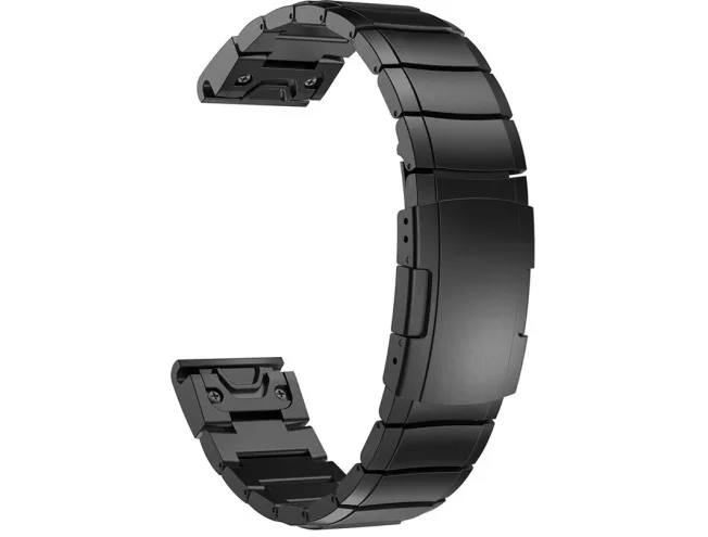 Kiirkinnitusega kellarihmad 22mm Stainless steel - must