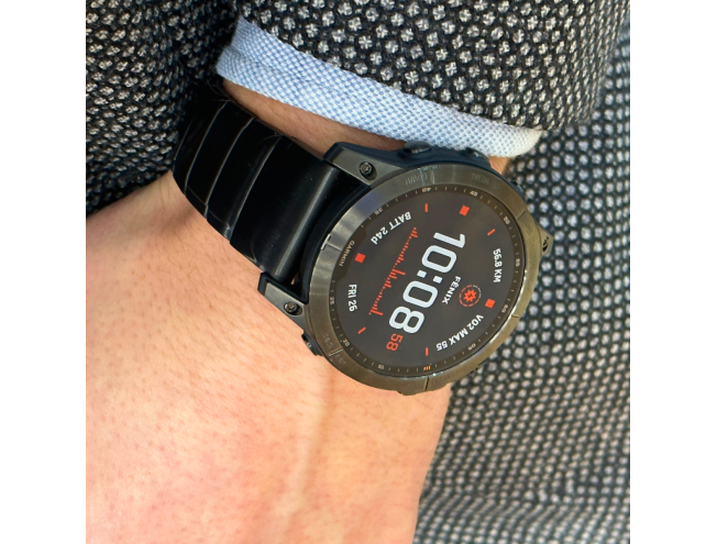 Kiirkinnitusega kellarihmad 22mm Stainless steel - must