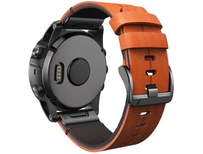 Kiirkinnitusega kellarihmad 22mm Nahk - pruun