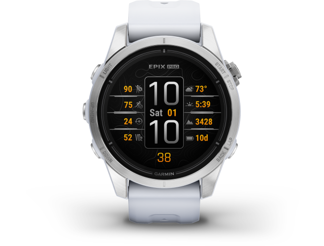 Spordikell Garmin epix (Gen2) PRO 42mm Whitestone