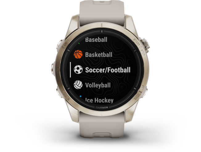 Spordikell Garmin epix (Gen2) PRO 42mm Sapphire Soft Gold