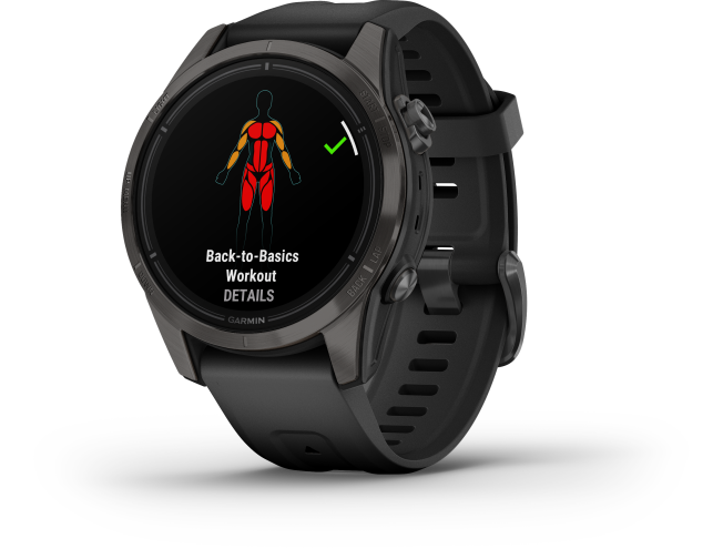 Spordikell Garmin epix (Gen2) PRO 42mm Sapphire Carbon Gray DLC TI