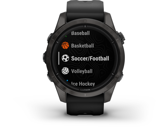 Spordikell Garmin epix (Gen2) PRO 42mm Sapphire Carbon Gray DLC TI