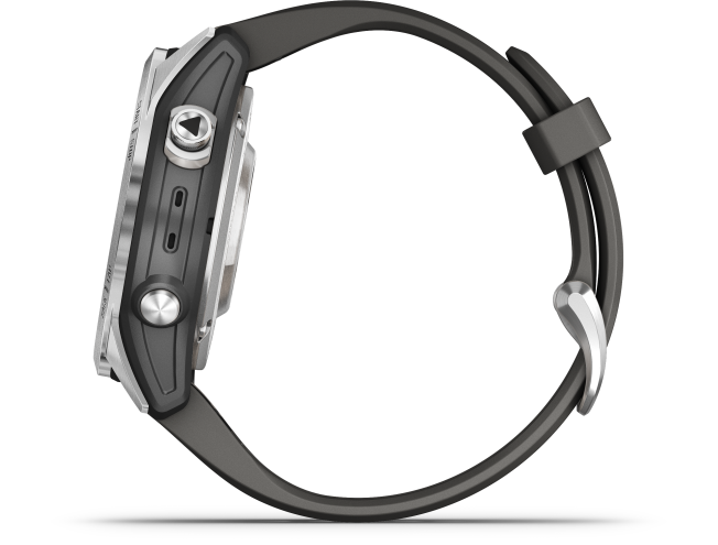 Spordikell Garmin fenix 7S PRO Solar Silver Graphite