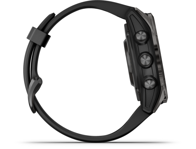 Spordikell Garmin fenix 7S PRO Solar Sapphire - Ti Carbon Gray