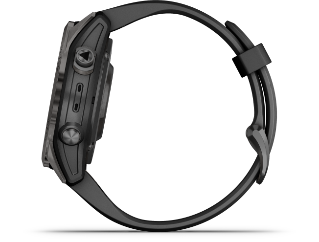 Spordikell Garmin fenix 7S PRO Solar Sapphire - Ti Carbon Gray
