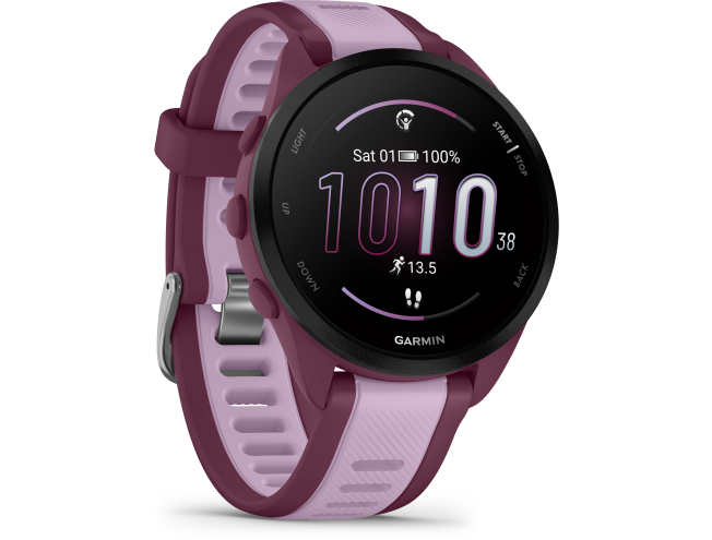 Spordikell Garmin Forerunner 165 Music - Berry/Lilac