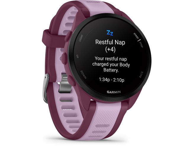 Spordikell Garmin Forerunner 165 Music - Berry/Lilac