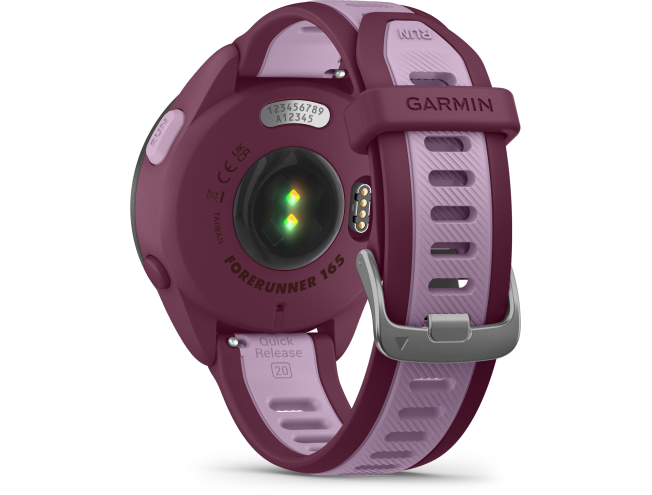 Spordikell Garmin Forerunner 165 Music - Berry/Lilac