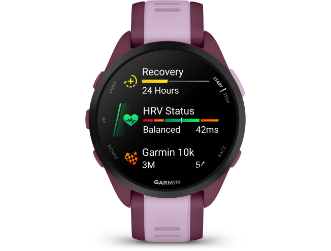 Spordikell Garmin Forerunner 165 Music - Berry/Lilac