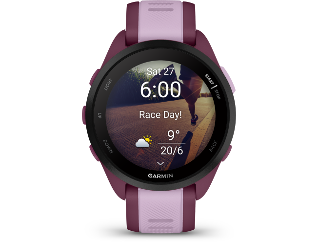 Spordikell Garmin Forerunner 165 Music - Berry/Lilac