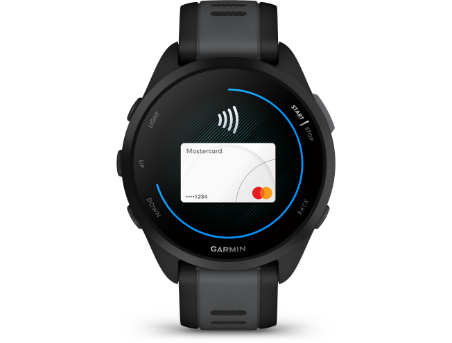 Spordikell Garmin Forerunner 165 Music - Black/Slate Grey