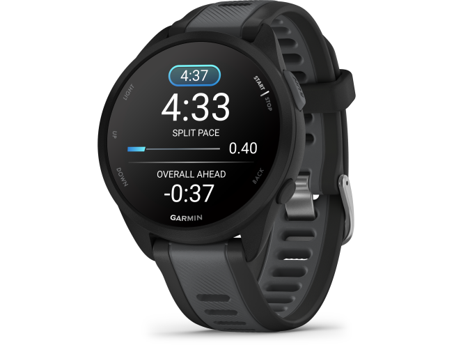 Spordikell Garmin Forerunner 165 Music - Black/Slate Grey