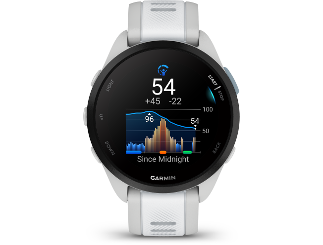 Spordikell Garmin Forerunner 165 Music - Mist Grey/Whitestone