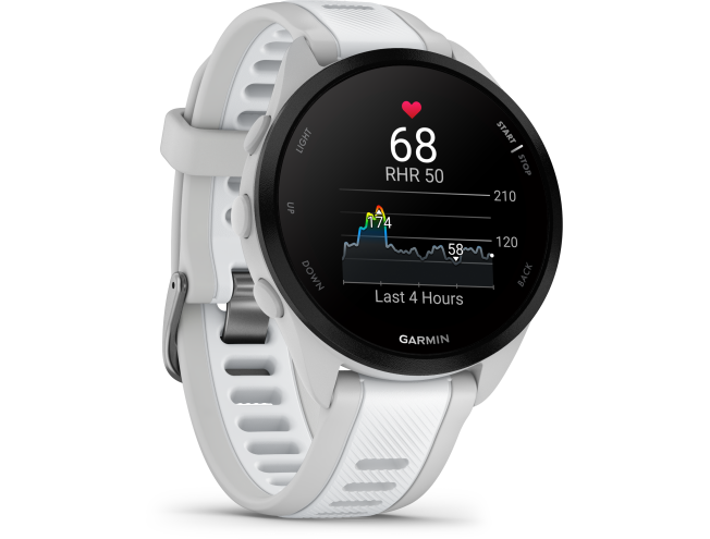 Spordikell Garmin Forerunner 165 Mist Grey/Whitestone