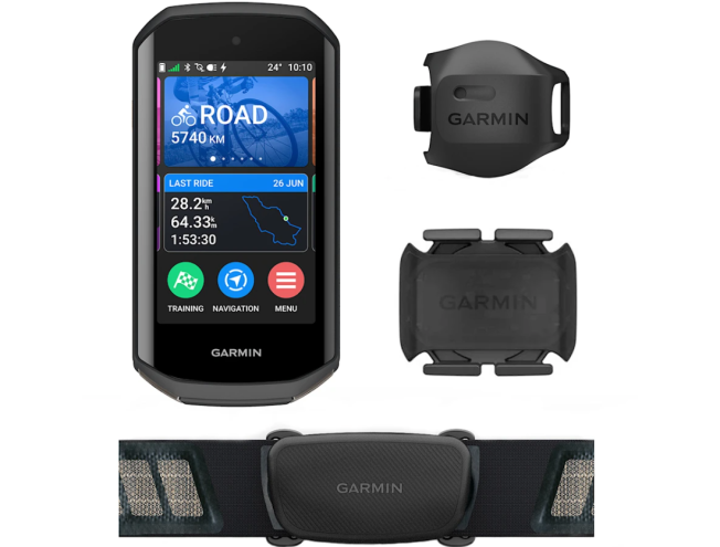 Jalgratta GPS Garmin Edge 1050 Bundle