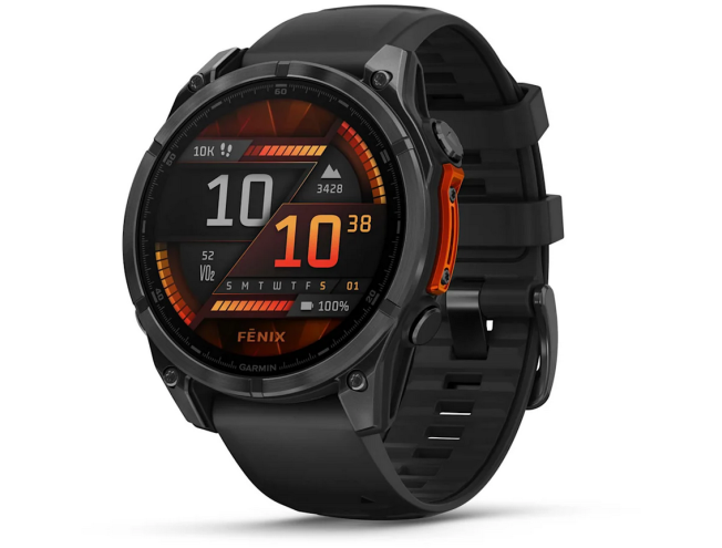 Spordikell Garmin fenix 8 47mm AMOLED Slate Gray with Black band