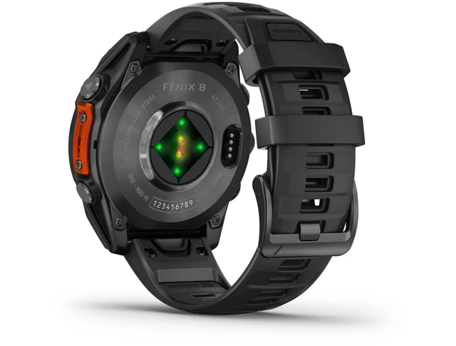 Spordikell Garmin fenix 8 47mm AMOLED Slate Gray with Black Titanium Band
