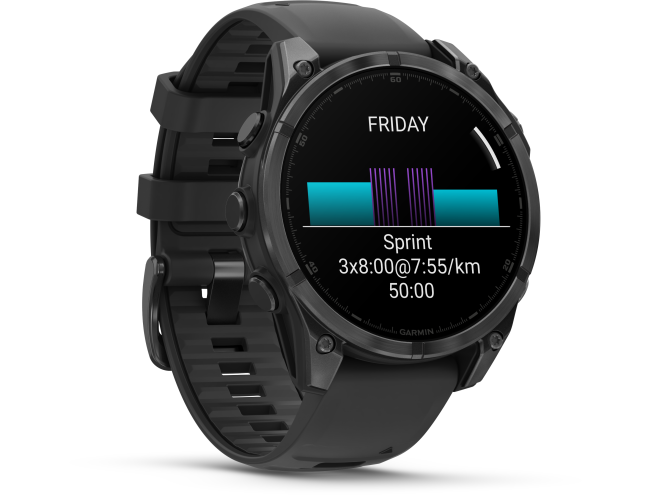 Spordikell Garmin fenix 8 47mm AMOLED Slate Gray with Black band