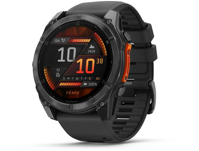 Spordikell Garmin fenix 8 51mm AMOLED Slate Gray with Black Titanium Band