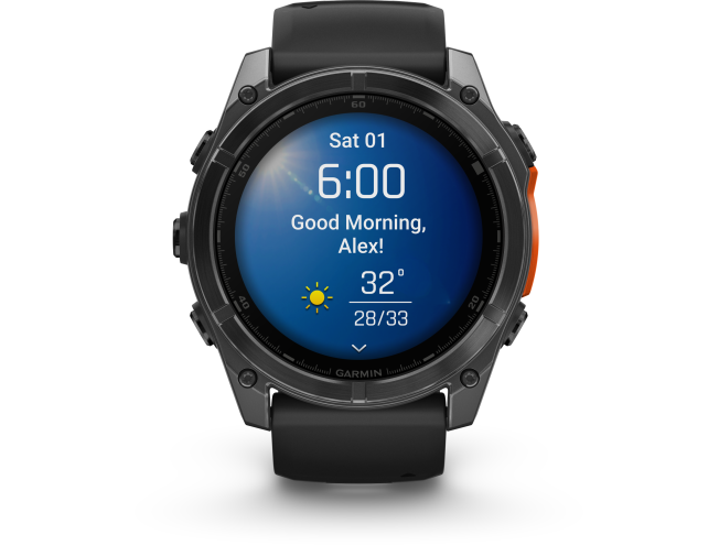 Spordikell Garmin fenix 8 51mm AMOLED Slate Gray with Black band
