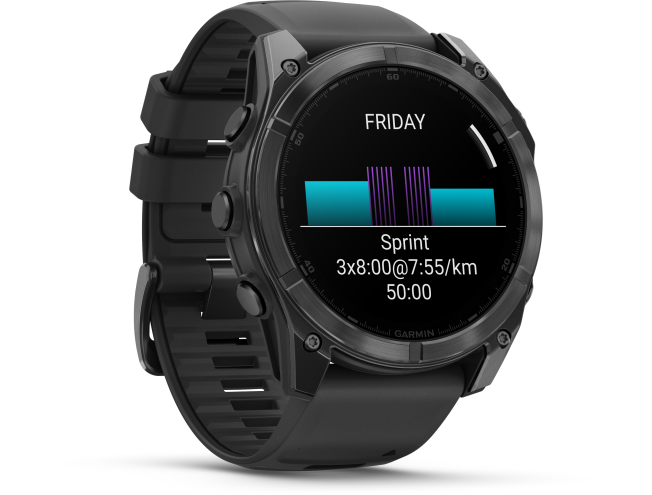 Spordikell Garmin fenix 8 51mm AMOLED Slate Gray with Black band