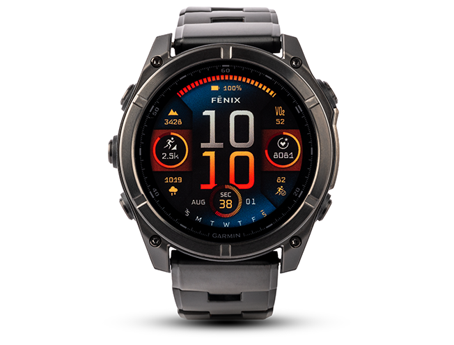 Spordikell Garmin fenix 8 51mm AMOLED Sapphire Carbon Gray DLC Ti with Black Titanium Band